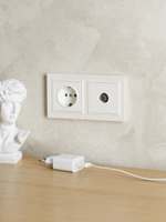 BRITE Рамка 2-местная IP44 РУ-2-БрЖ-44 жемчуг IEK