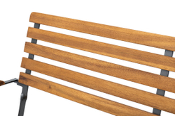 Скамья из акации ЛАТА 2-х местная