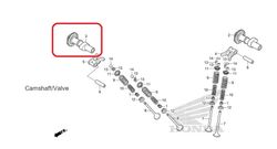 14210-KYJ-900. CAMSHAFT COMP., EX. (34T)