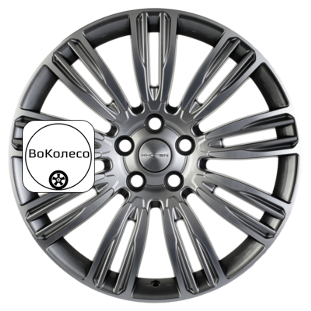 8,5x20/5x120 ET45 D59,5 KHW2004 (GAC GS8) Gray Khomen Wheels