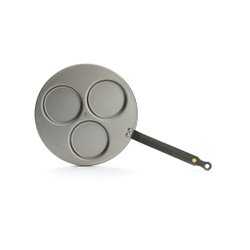 Тройная блинная сковорода de Buyer Mineral B