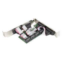 Планка в корпус Exegate EX283705RUS Контроллер EXE-310 PCI-E, 4*COM port (OEM)