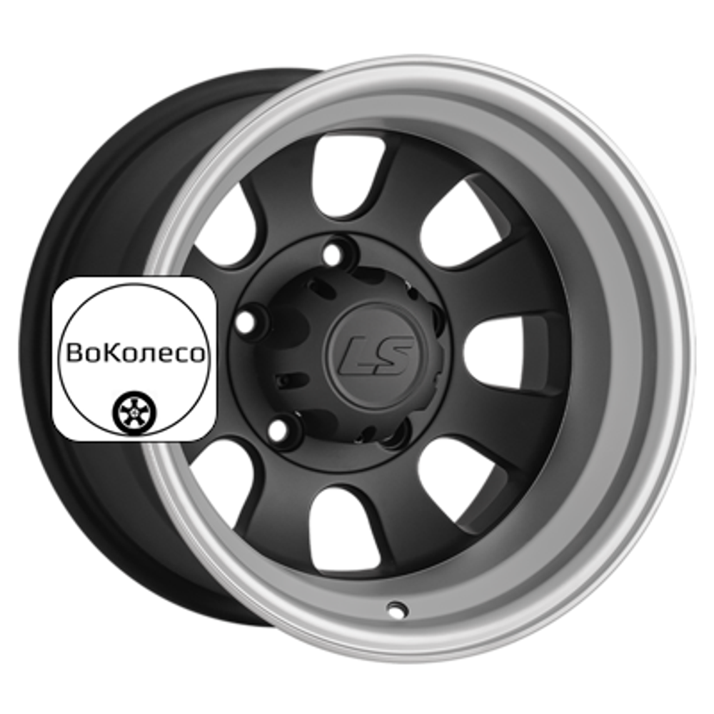 10x15/5x139,7 ET-45 D108,1 889 MBL (конус, Колпак+лого) LS