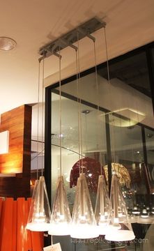 replica Flos  Fucsia 12 Glass Chandelier