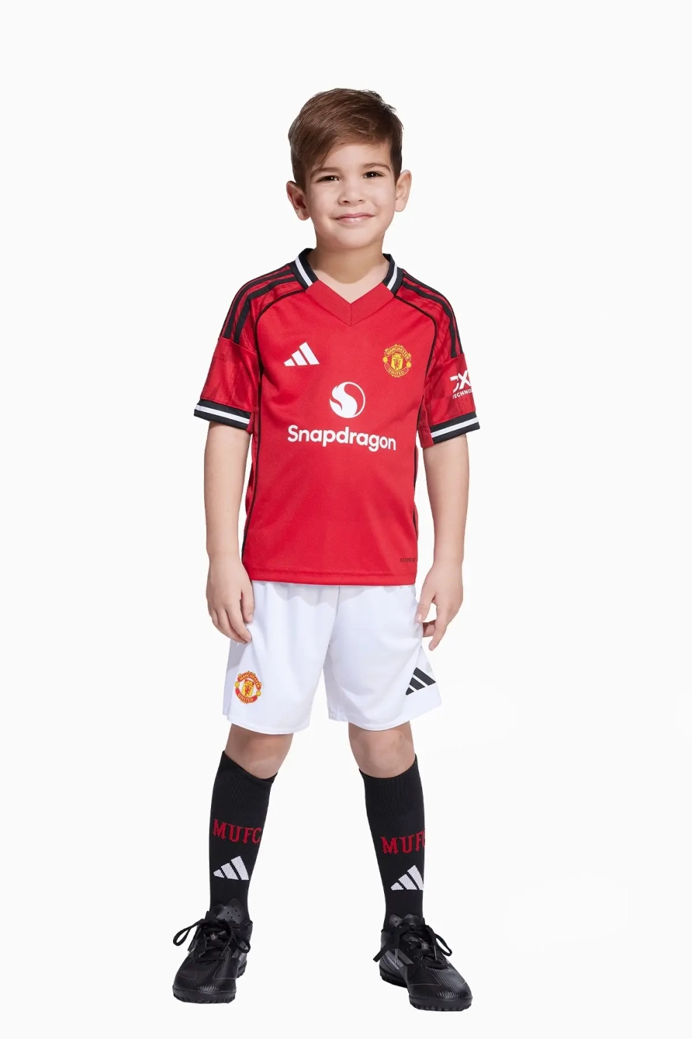 Футбольная форма adidas Manchester United 25/26 Home Little Kids