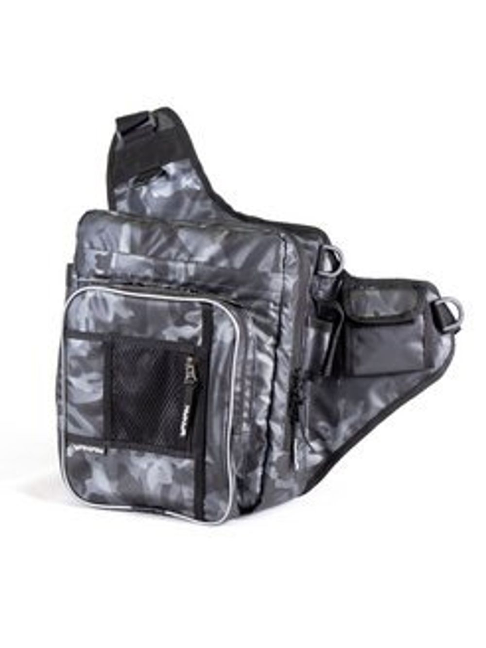 Сумка рыболовная "Yaman" Fishing Shoulder Bag, 40х43х10 см, цв. серый камуфляж