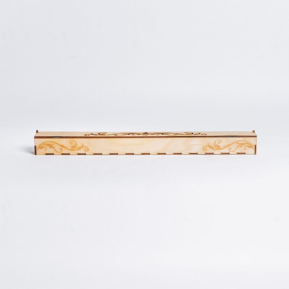 Деревянный  подарочный набор -указка в футляре (коробе) 400 мм. PK5