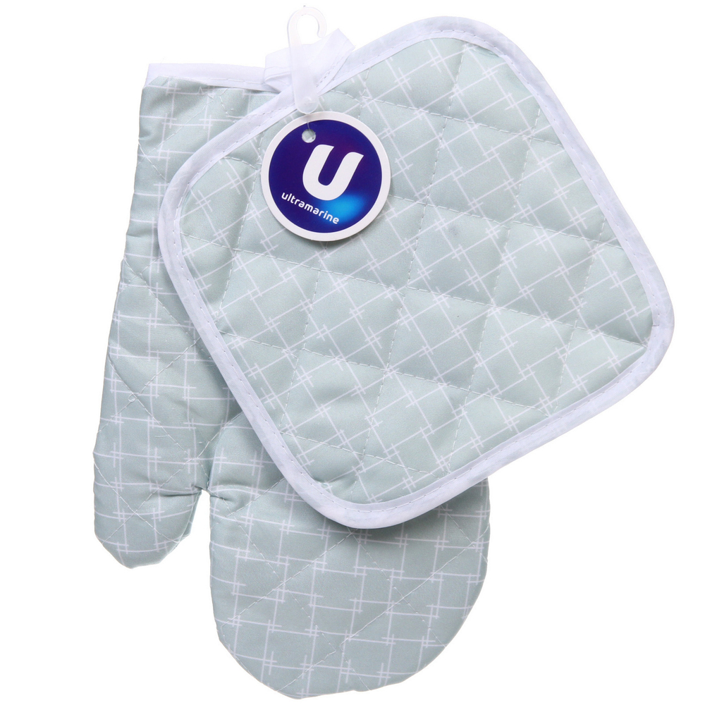 Прихватка в наборе варежкой «Тоскана», цвет оливковый