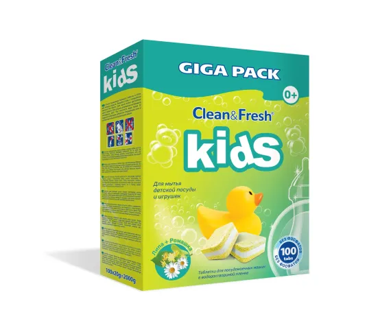 Таблетки водорастворимые Clean and Fresh All in 1