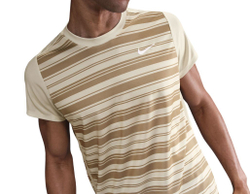 Теннисная футболка Nike Court Victory Dri-Fit Tennis - khaki/white