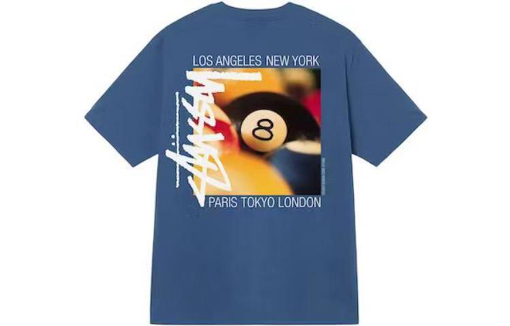 Футболки Stussy 8 SS22 Billiards Tee 8 T, 1904890