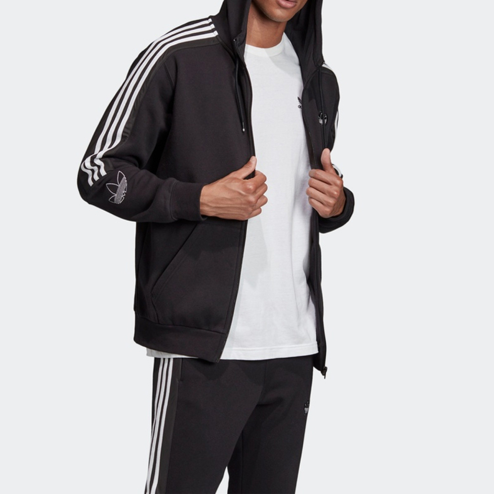 Толстовка Adidas originals Outline Fzh Flc, ED4693