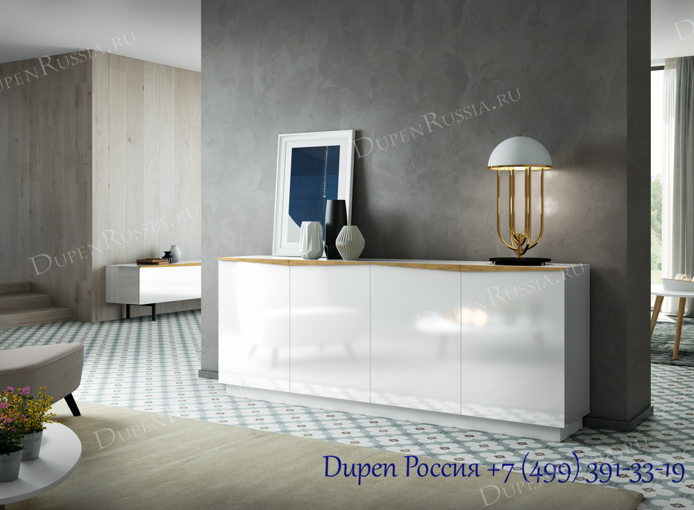 Высокий буфет DUPEN ASPEN 195 CM