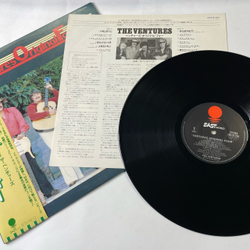 Винтажная виниловая пластинка LP The Ventures, Ventures Original Four (Япония 1979) (Оби)