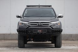 Бампер силовой передний BMS ALFA для Тойота Хайлюкс 2015-2020