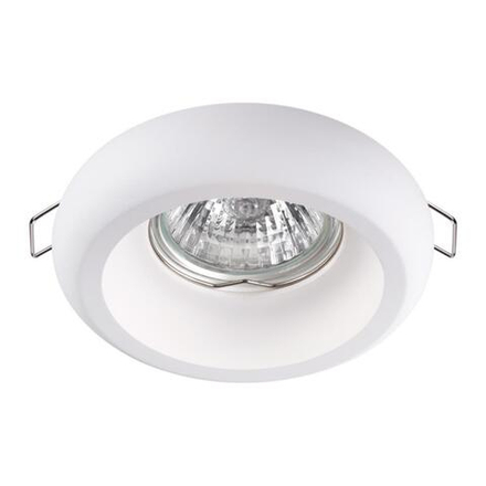 370494 SPOT NT19 630 белый гипс Встраиваемый светильник IP20 GU10 50W 220V YESO