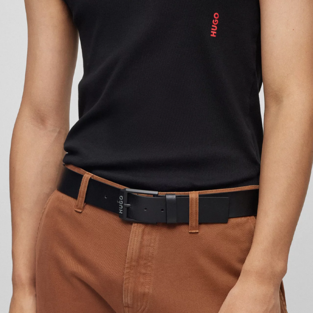 Пояс HUGO BOSS Logo 4CM, 50503404001