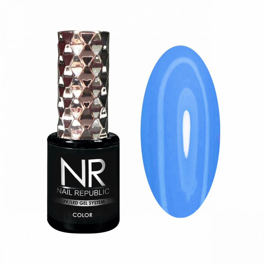 Nail Republic Гель-лак NR-362 Твиттера неон, 10 мл