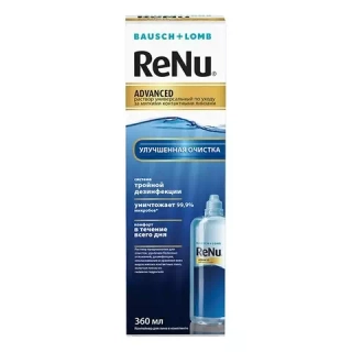 Универсальный раствор ReNu Advanced (100 мл, 360 мл.)