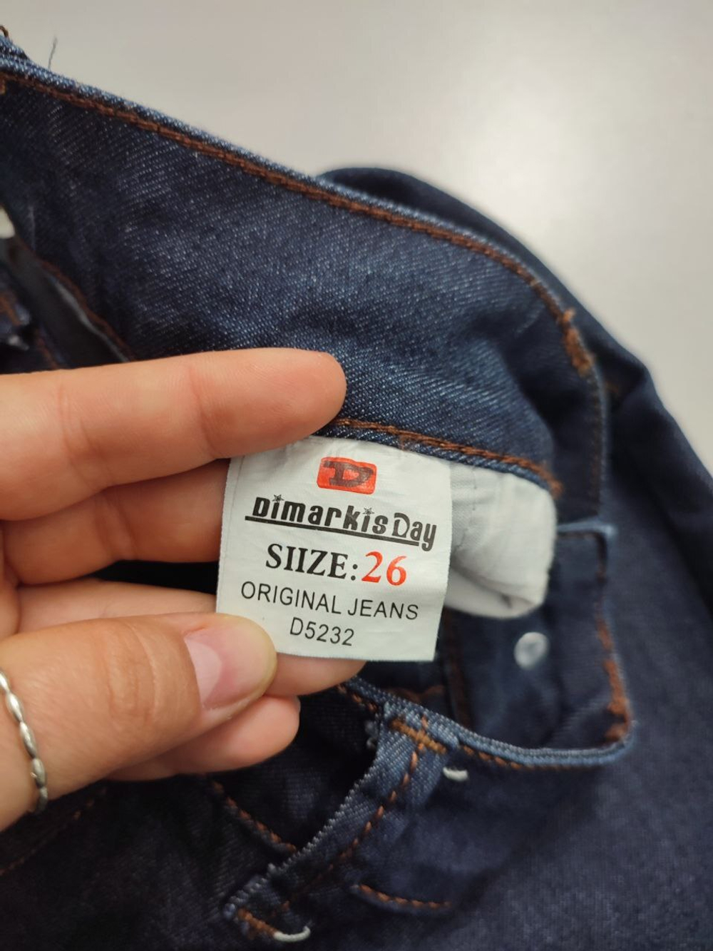 Джинсы Dmdesl стильные 42 размер