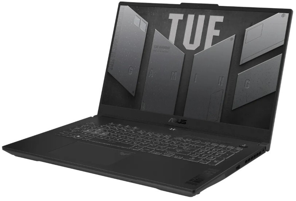 Ноутбук  ASUS TUF F17 FX707VUR-HX225 17.3 ", Core i5, 16 Гб RAM, 512 Гб SSD, GeForce RTX 4050, Серый