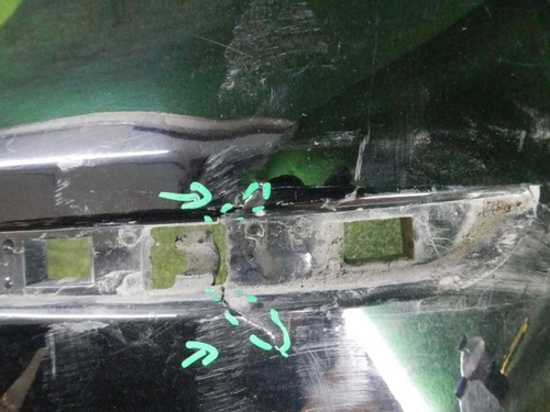 Бампер задний Mercedes GLE W166 (2015-2018)