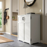 Шкаф с ящиком - GREÅKER /GREАKER  IKEA/ ГРОКЕР  ИКЕА,  84x101 см, белый