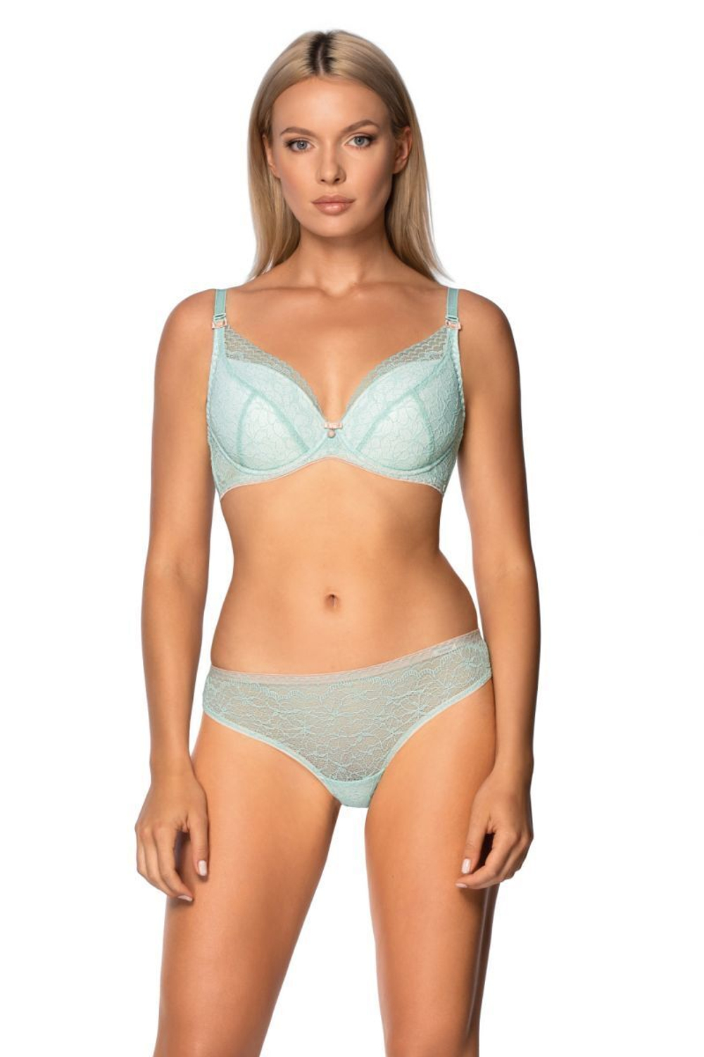 Трусики-бразилиана Leocadia (Размер: M) (Цвет: аквамариновый)