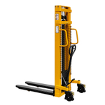 Ручной гидравлический штабелер SDJ 1530 (г/п 1.5 т, 3 м, фиксированные вилы) SMART