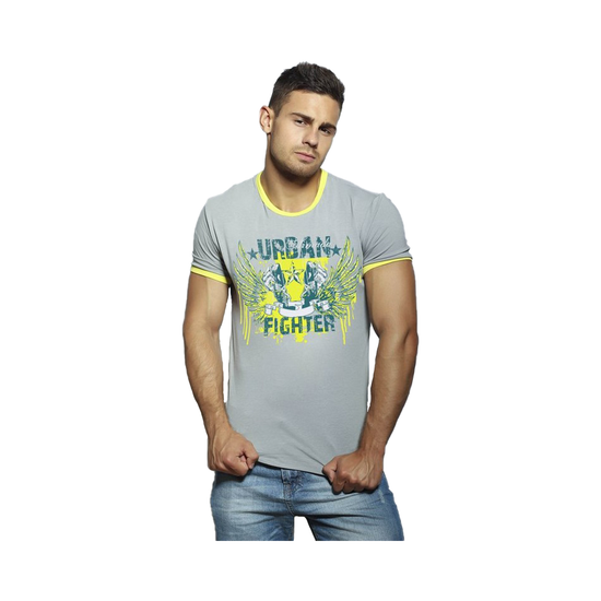 Мужская футболка серая Scandaloso Urban Fighter 0306235m-EP