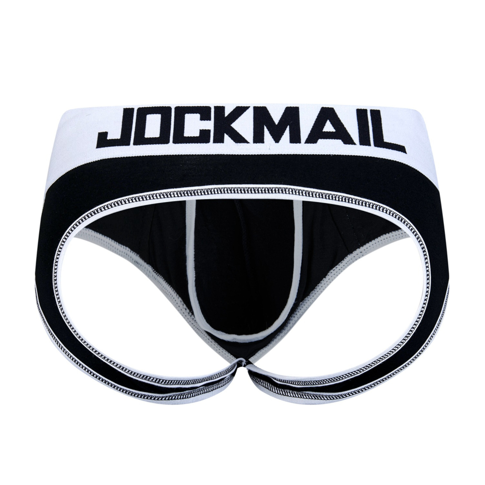 Мужские трусы джоки черные JOCKMAIL JM4044-2