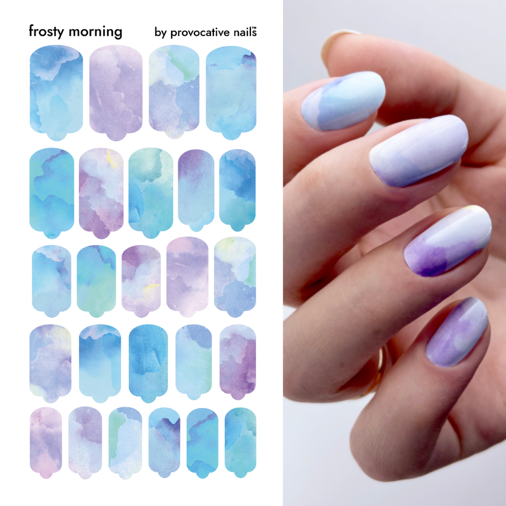 Пленки для маникюра Provocative Nails frosty morning