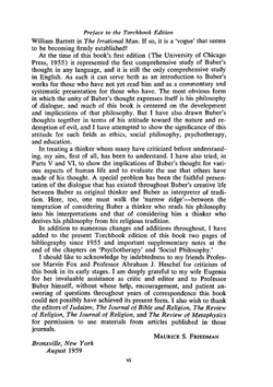 Martin Buber. The life of dialogue | Maurice S. Friedman