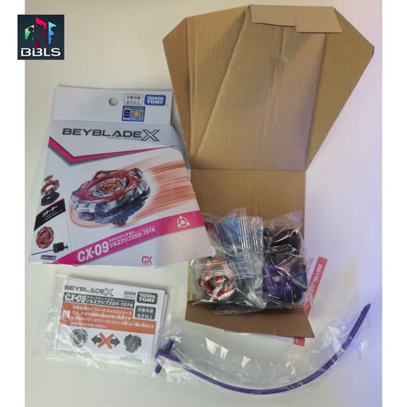 Волчок и запускатель Sol Eclipse D5-70TK CX09 от Takara Tomy