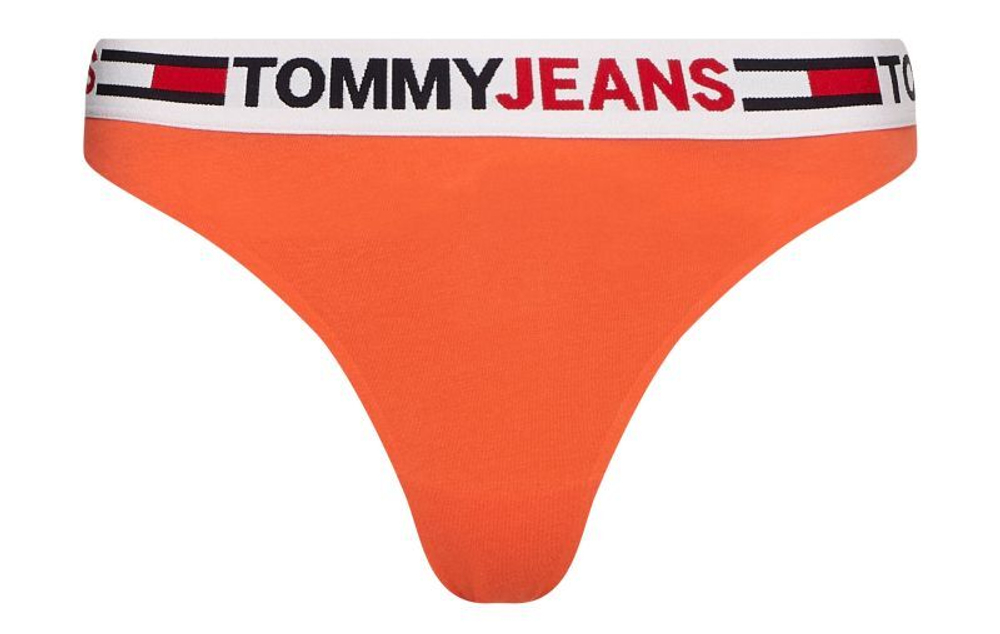 Majtki Tommy Hilfiger Thong 1P - Розовый