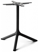 Столик ламинированный кофейный Scab Design Tripe, черный, состаренный серый дуб