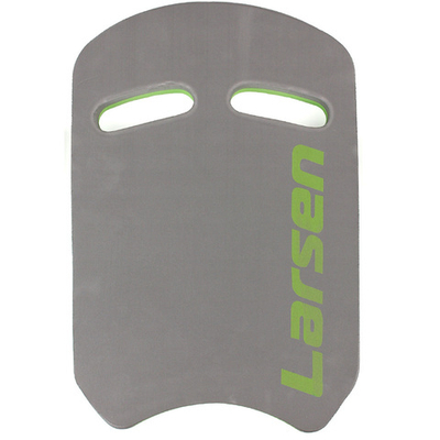 Доска для плавания AquaFitness Larsen YP-07SP р28х43х3.5 графит/лайм