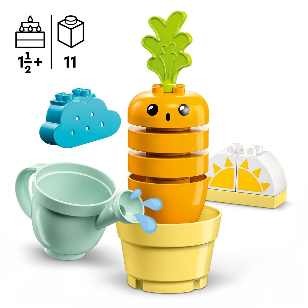 LEGO DUPLO Моя первая — растущая морковь (10981) / артикул   10981  / GTIN 5702017416151