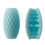 Голубой нереалистичный мастурбатор Athena (Цвет: голубой)