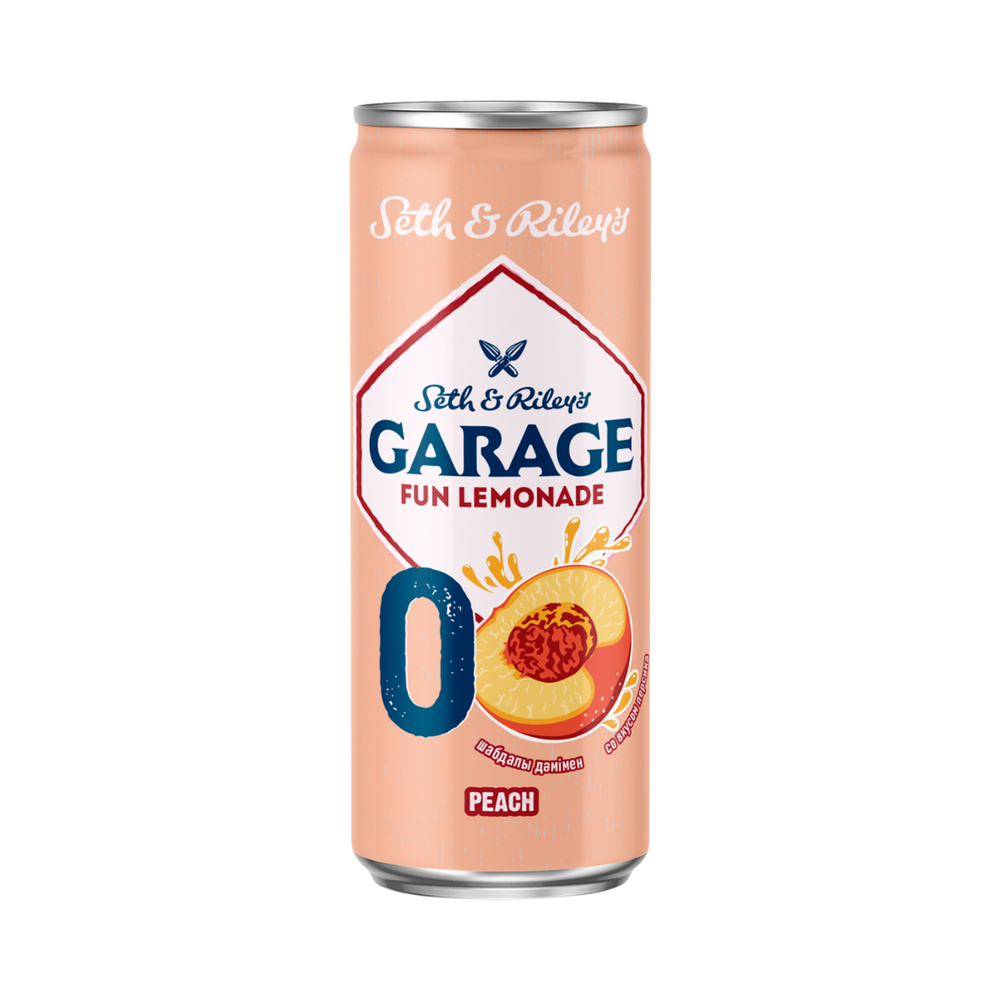 Пиво Garage персик 0,33 л ж/б