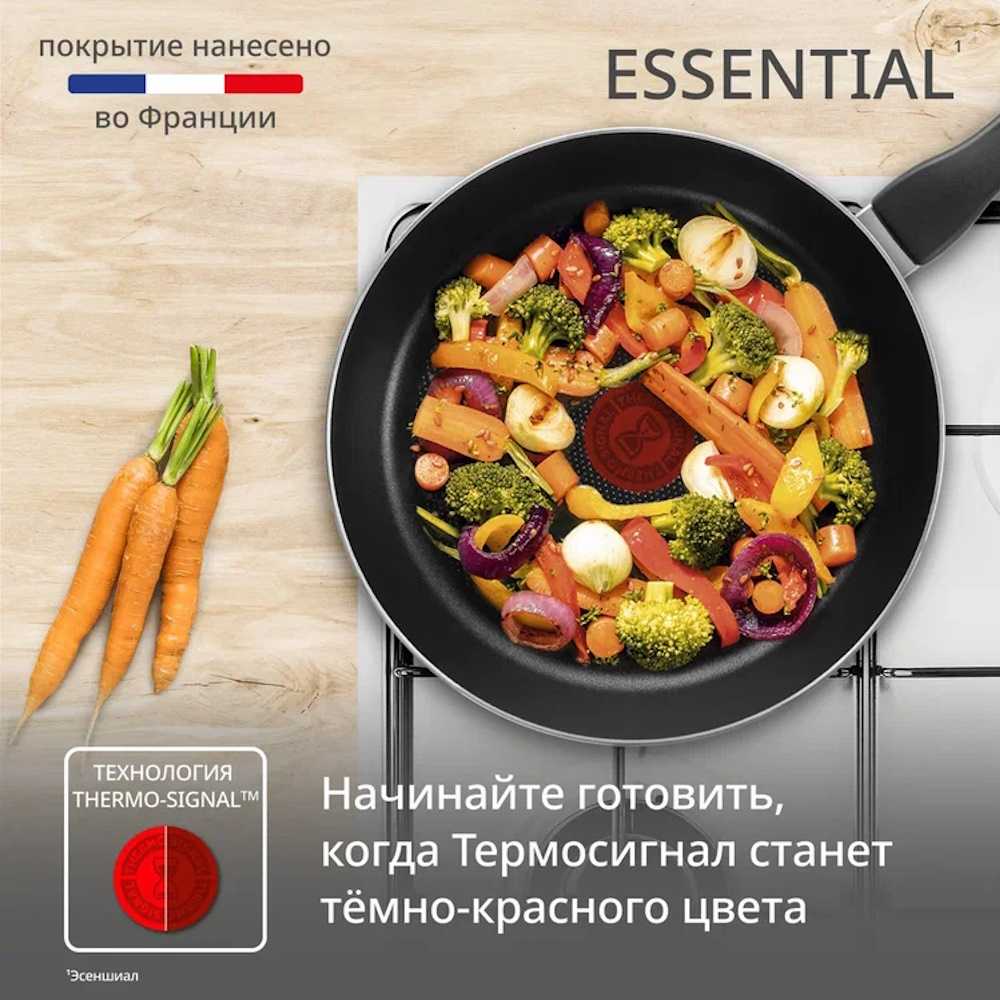 Набор сковород Tefal Essential 4251840, 22/28 см