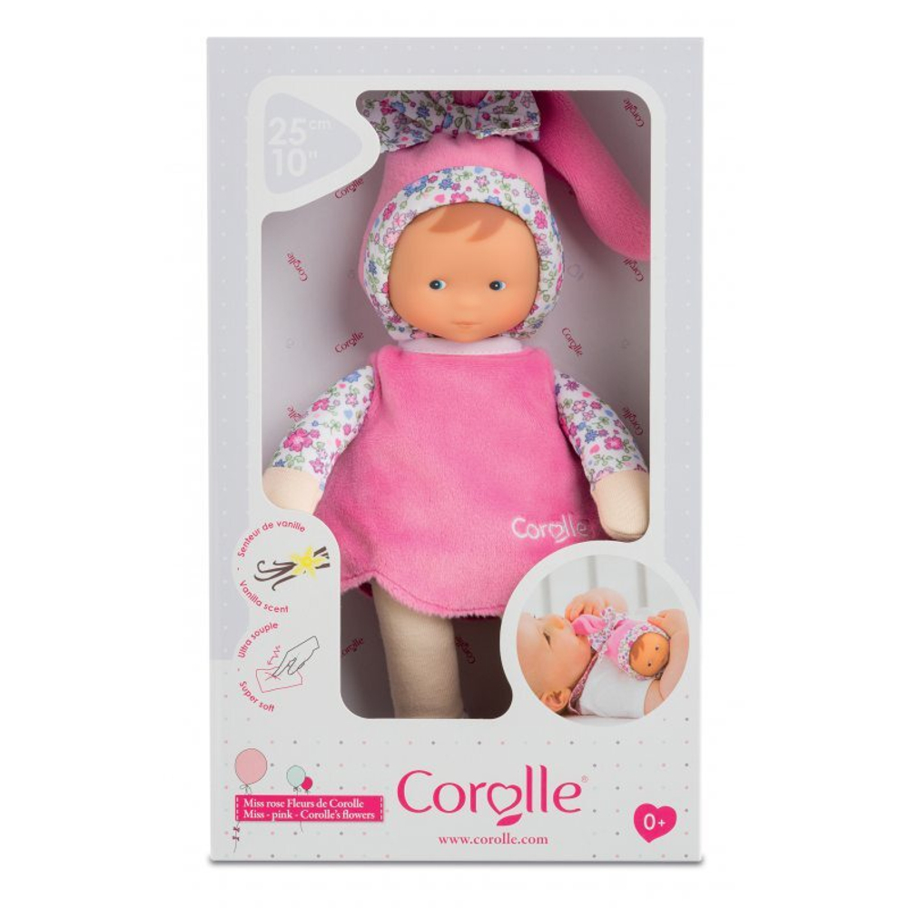 Corolle - Мягкая ароматная кукла Miss Pink Corolle&#39;s Flower 25 см 010080