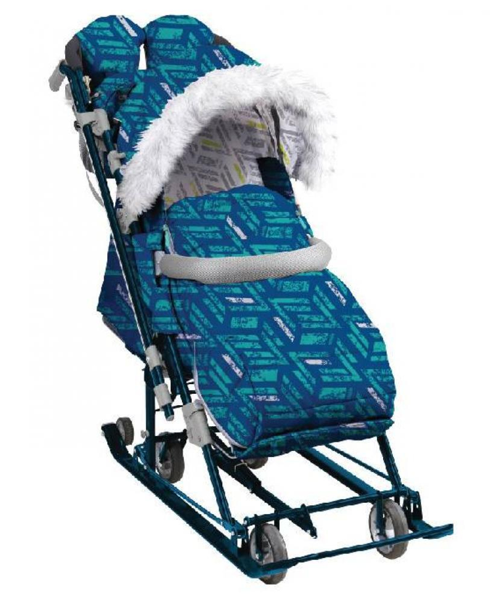 Коляска комбинированная «Ника Детям 7-8S» синий (арт. НД7-8S/5)