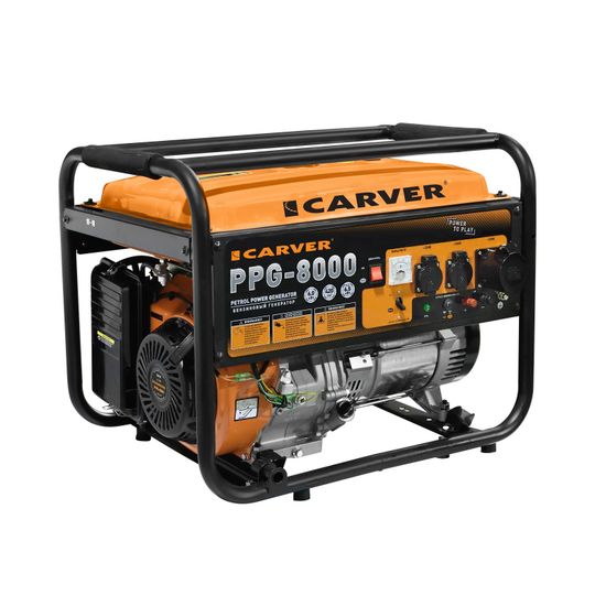 Бензиновый генератор "CARVER" PPG-8000