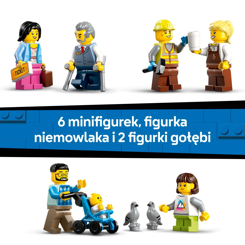 LEGO City - Центральный железнодорожный вокзал 60469