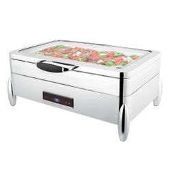 Мармит электрический 8,5 л 1/1*65 с с откидной крышкой и окном дисплеем " " SUNNEX