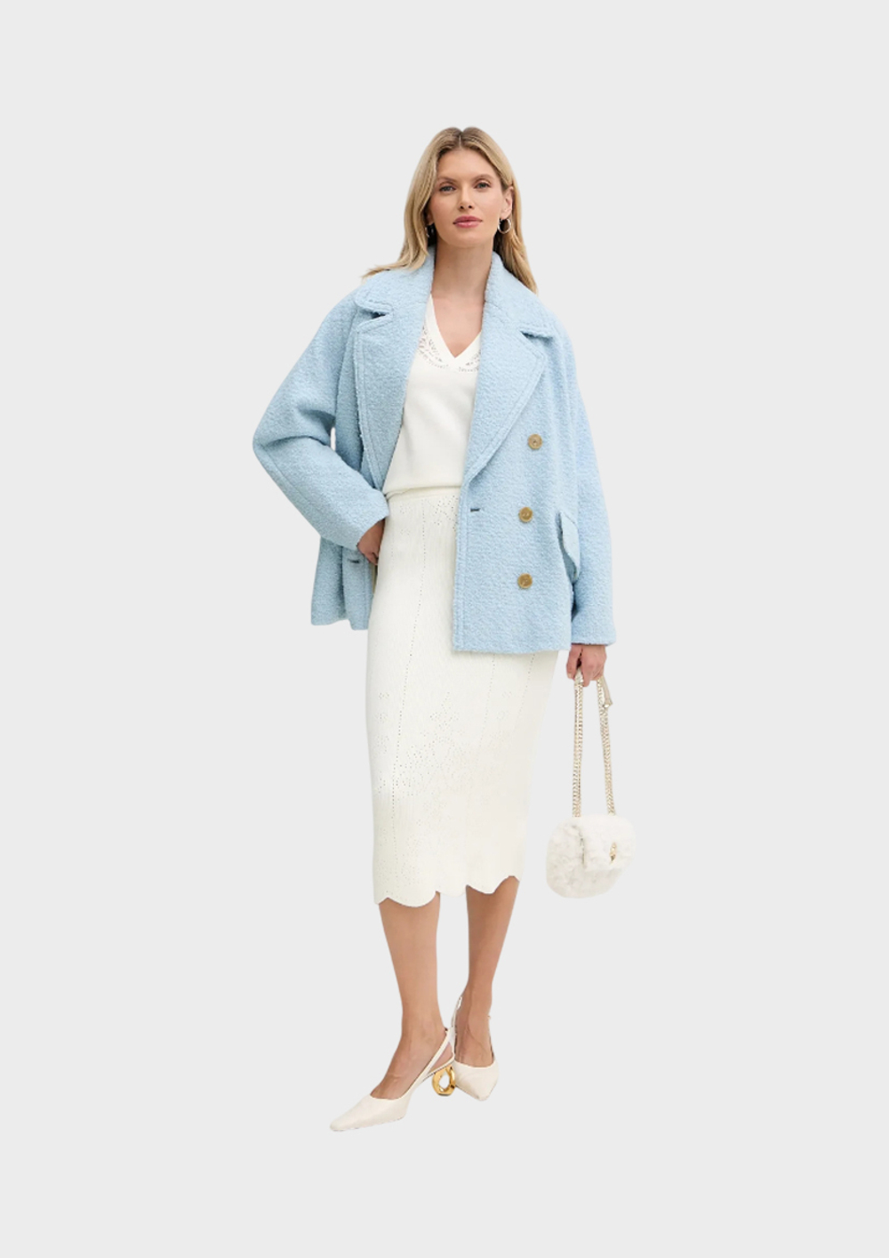 Пальто укороченное BOSS C Cabani