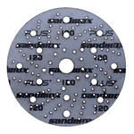 SANDWOX PLUS PURPLE диск на пленочной основе, керамика Ø150мм,  Р120, липучка, Multi holes