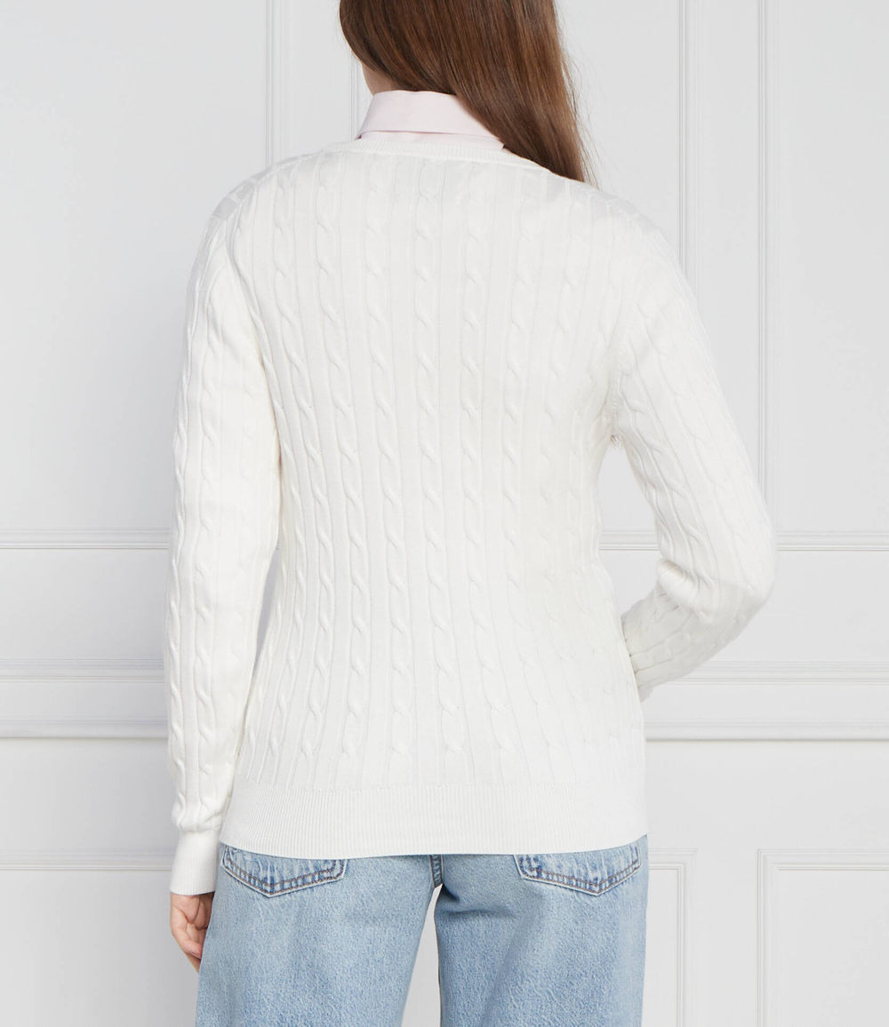 Свитер Gant - белый(4800100)