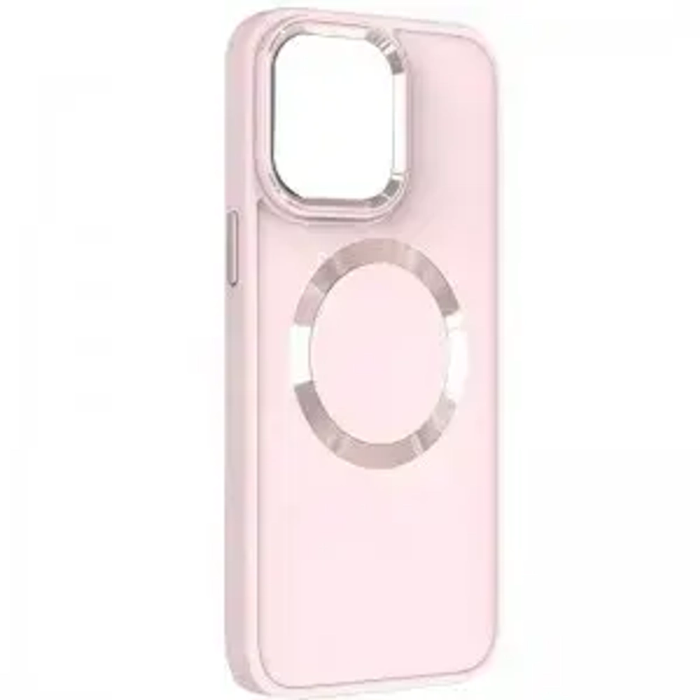 Чехол-накладка Mobile Case Magsafe Series для Apple iPhone 11 пластиковый (розовый)